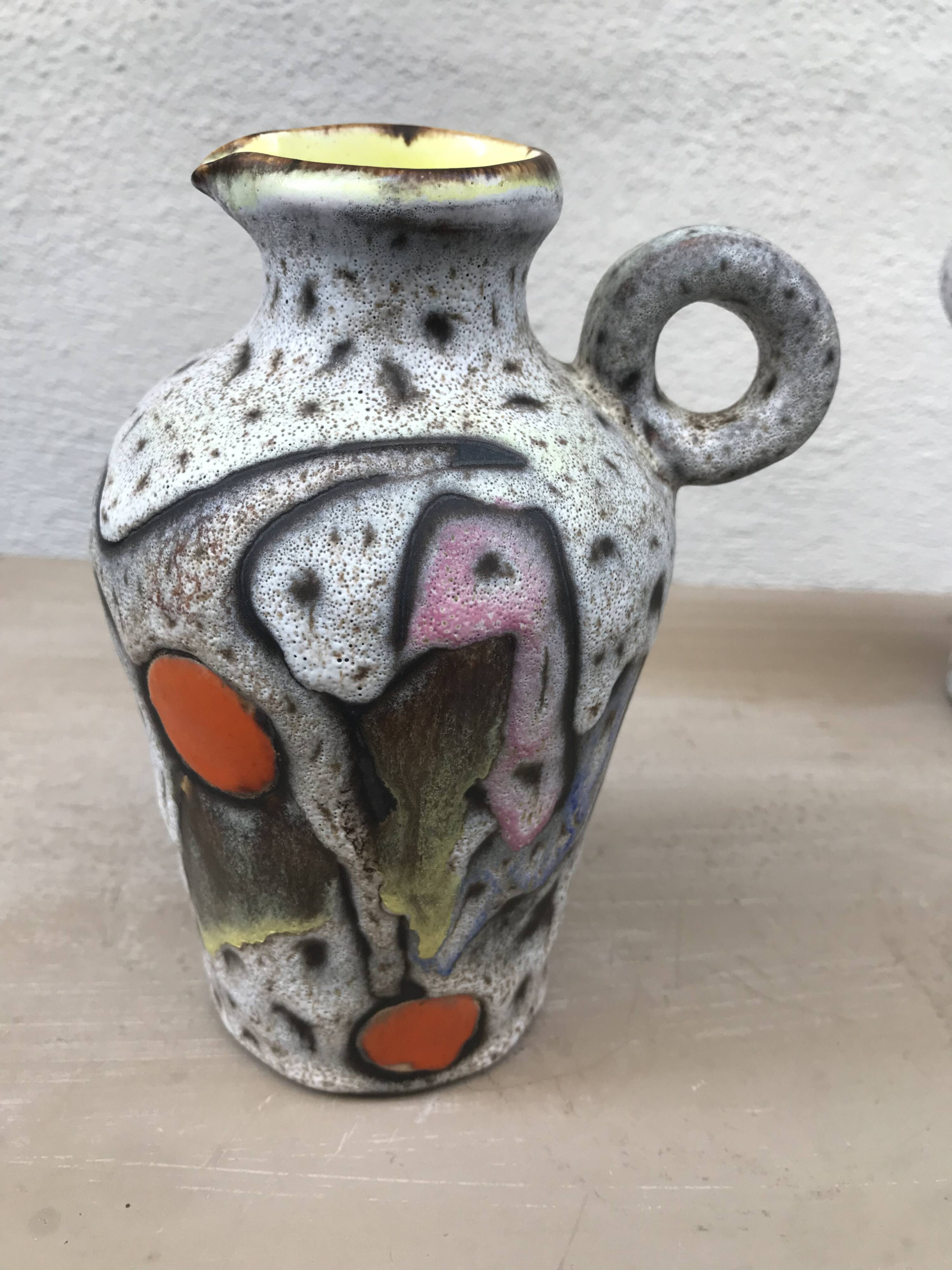 Paire de vases, pichets Marius Bessone