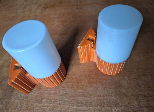 Paire d'appliques Hans Agne Jakobsson vintage pour IFÖ , lampes anciennes design
