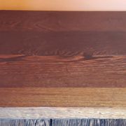 Art Deco style sideboard in palm wood