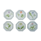 Hand-painted porcelain plates