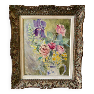 Nature morte signée