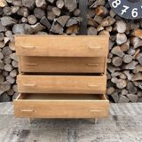 Renovated vintage antique chest of drawers