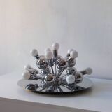 Vintage Sputnik wall/ceiling light from the space age, Cossack style.