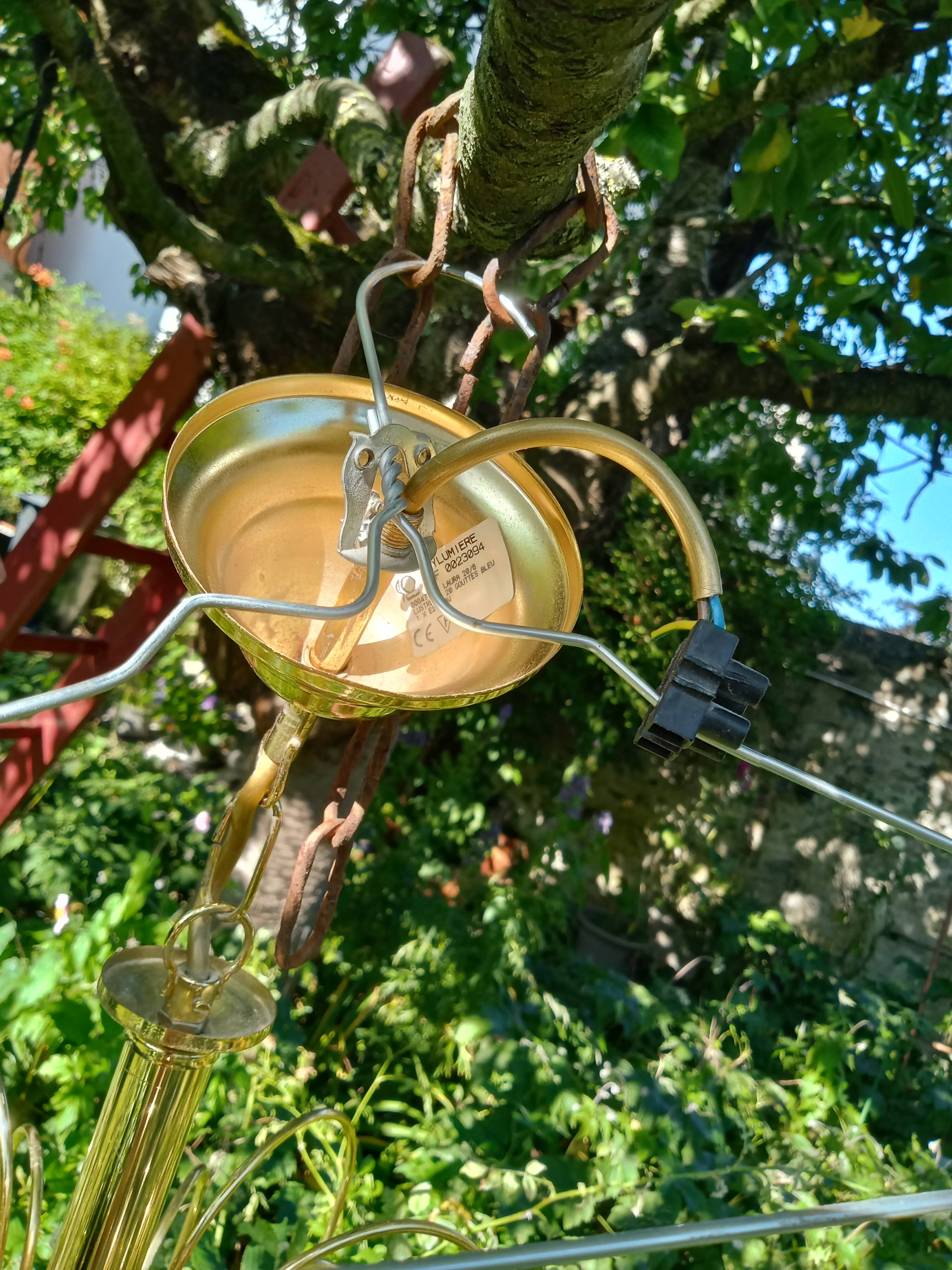 Lustre en Forme de Lärmes Murano Italie