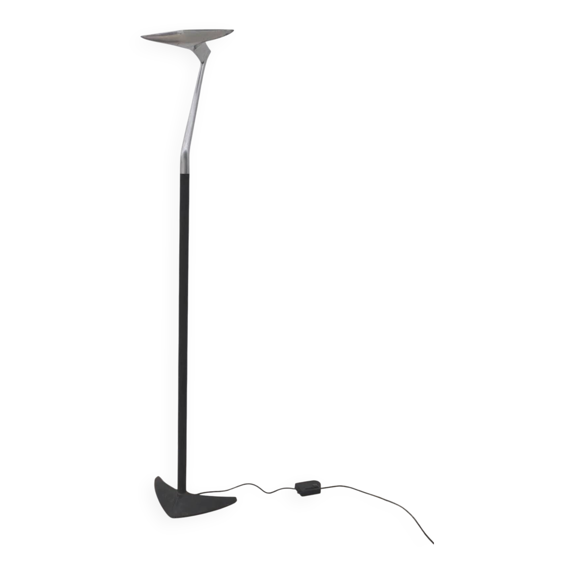 Floor lamp from maison lucien gau, 1980