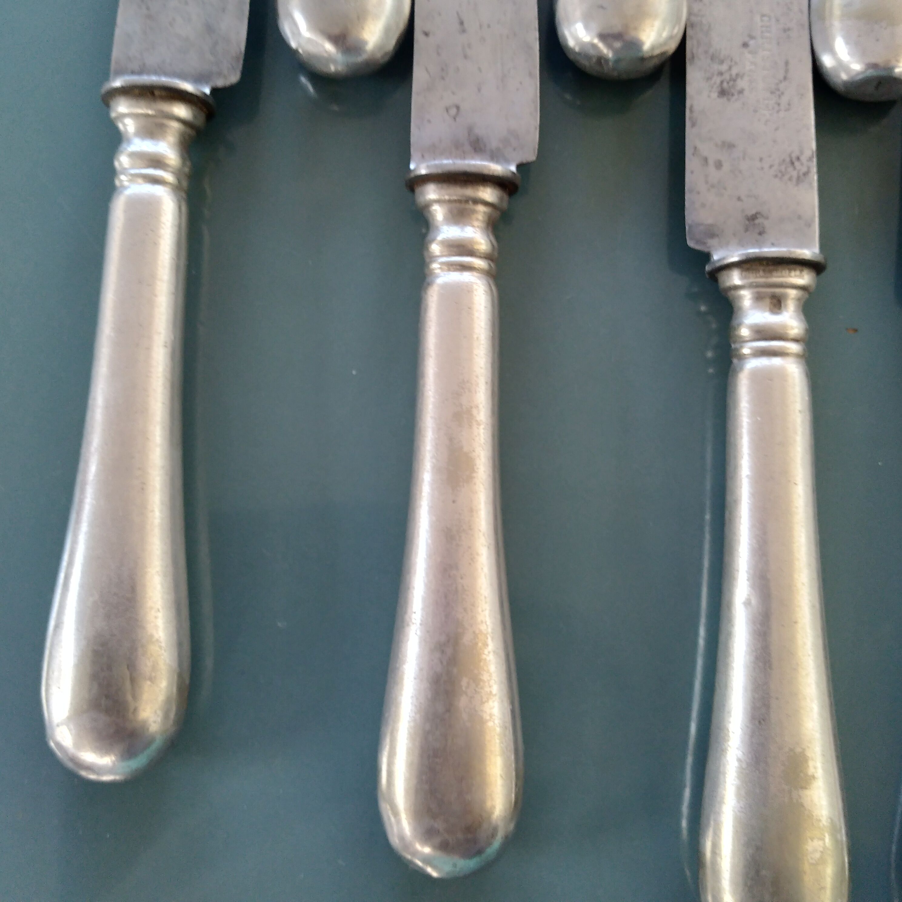 12 Ancient Christofle knives