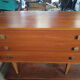 Commode années 60 pieds compas