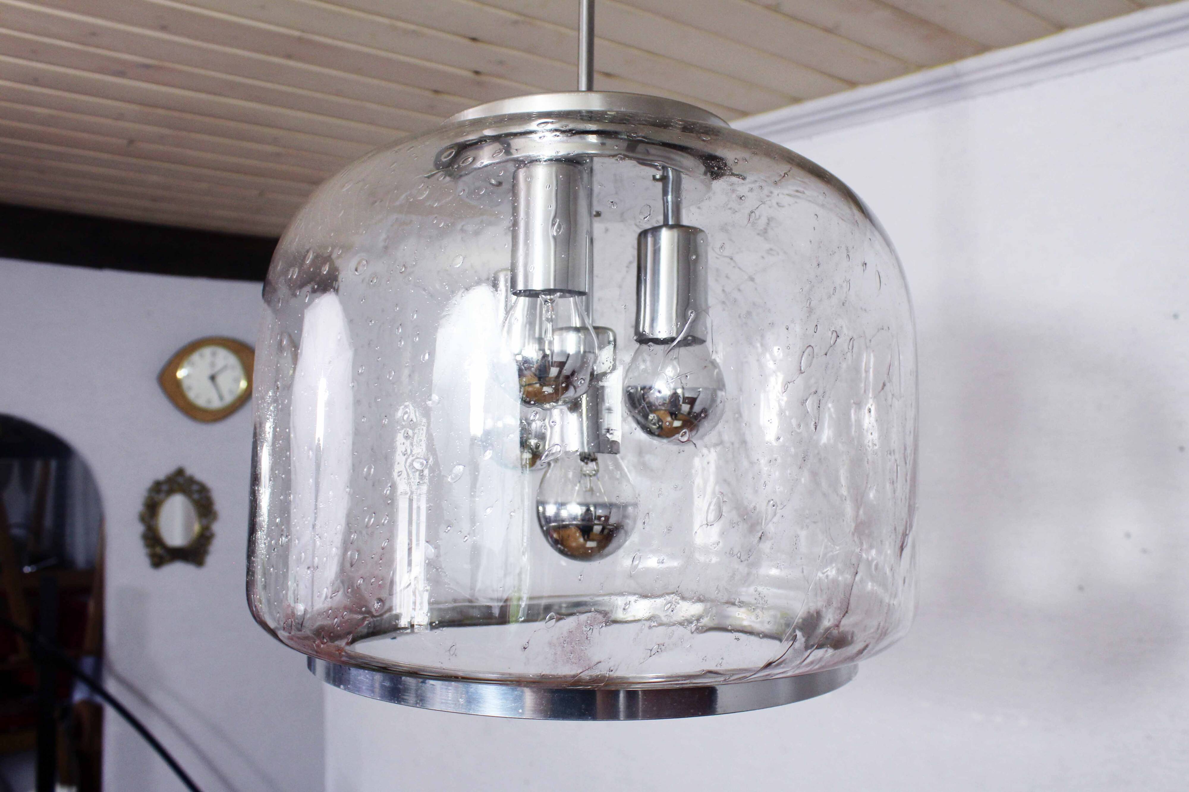 Murano glass pendant light 1970