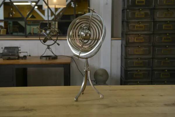 Astrolabe en laiton nickelé 1930’s