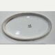 Oval presentation dish porcelain Limoges ELITE L FRANCE