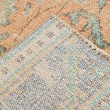 6x9 Pale Orange Oriental Vintage Rug 182x270Cm SK 21429