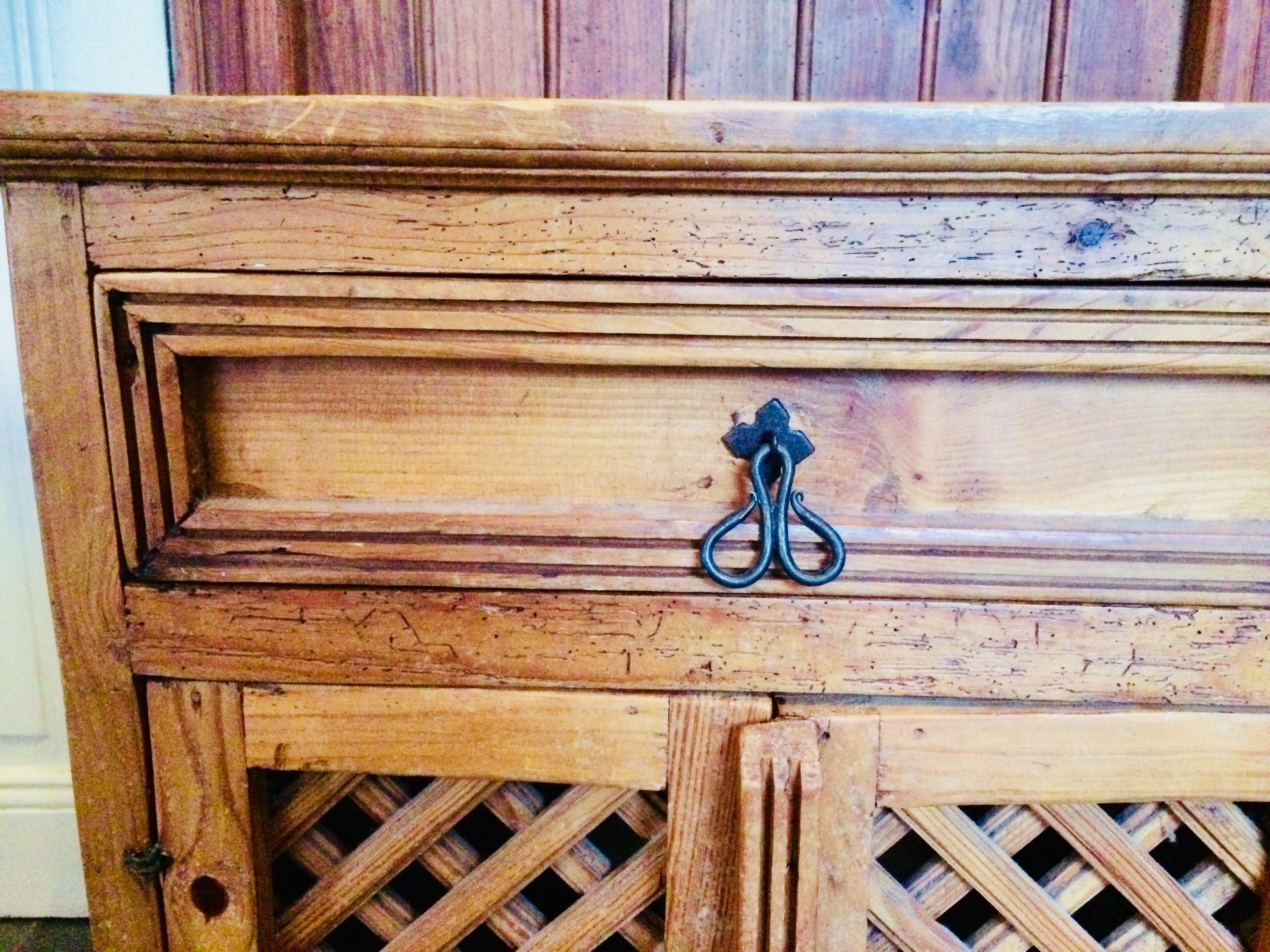 Meuble bois Andalous moucharabieh