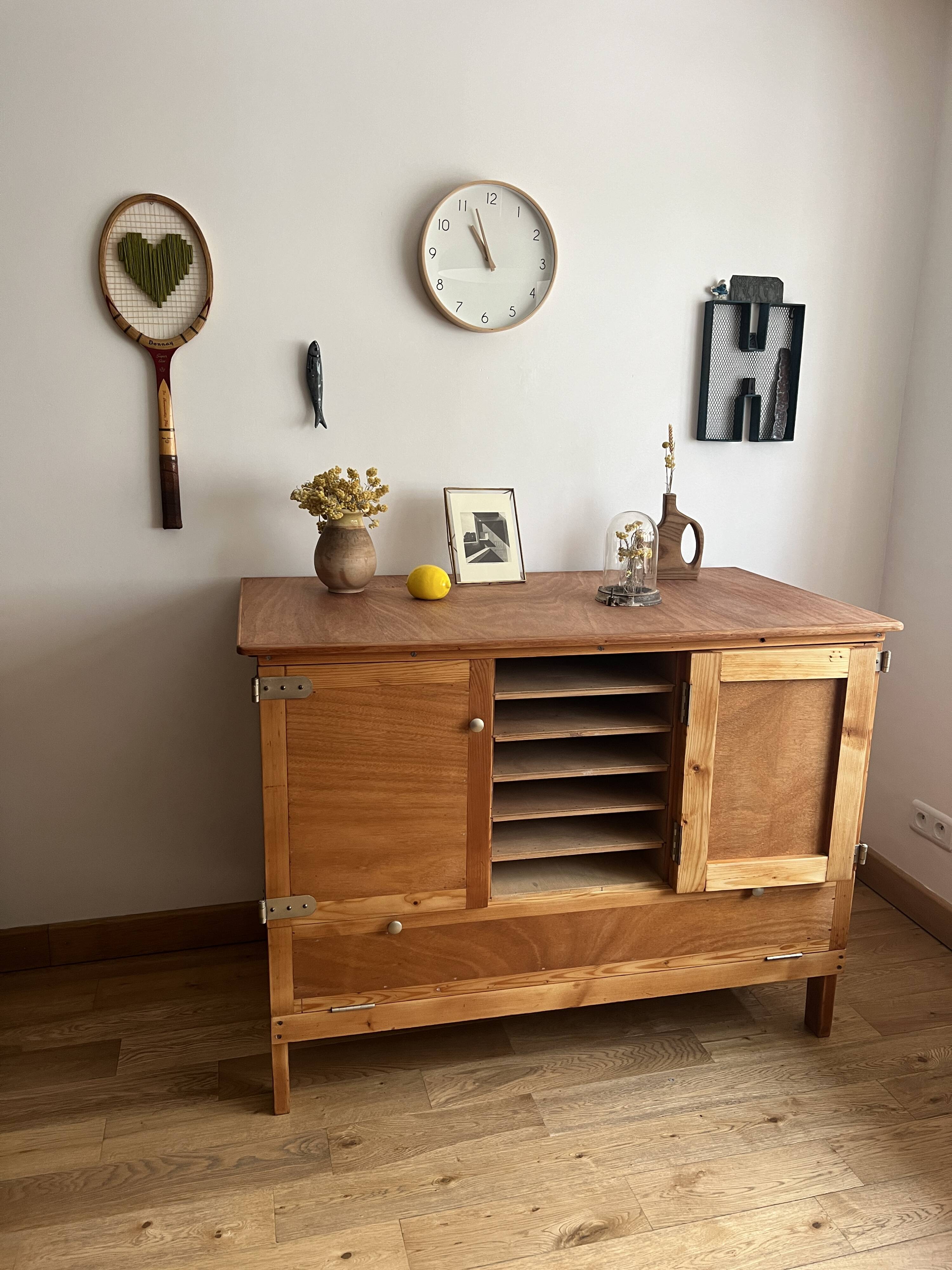 Workshop furniture, printing storage