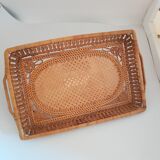 Old flat basket