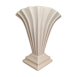 Vintage art deco vase draped shape