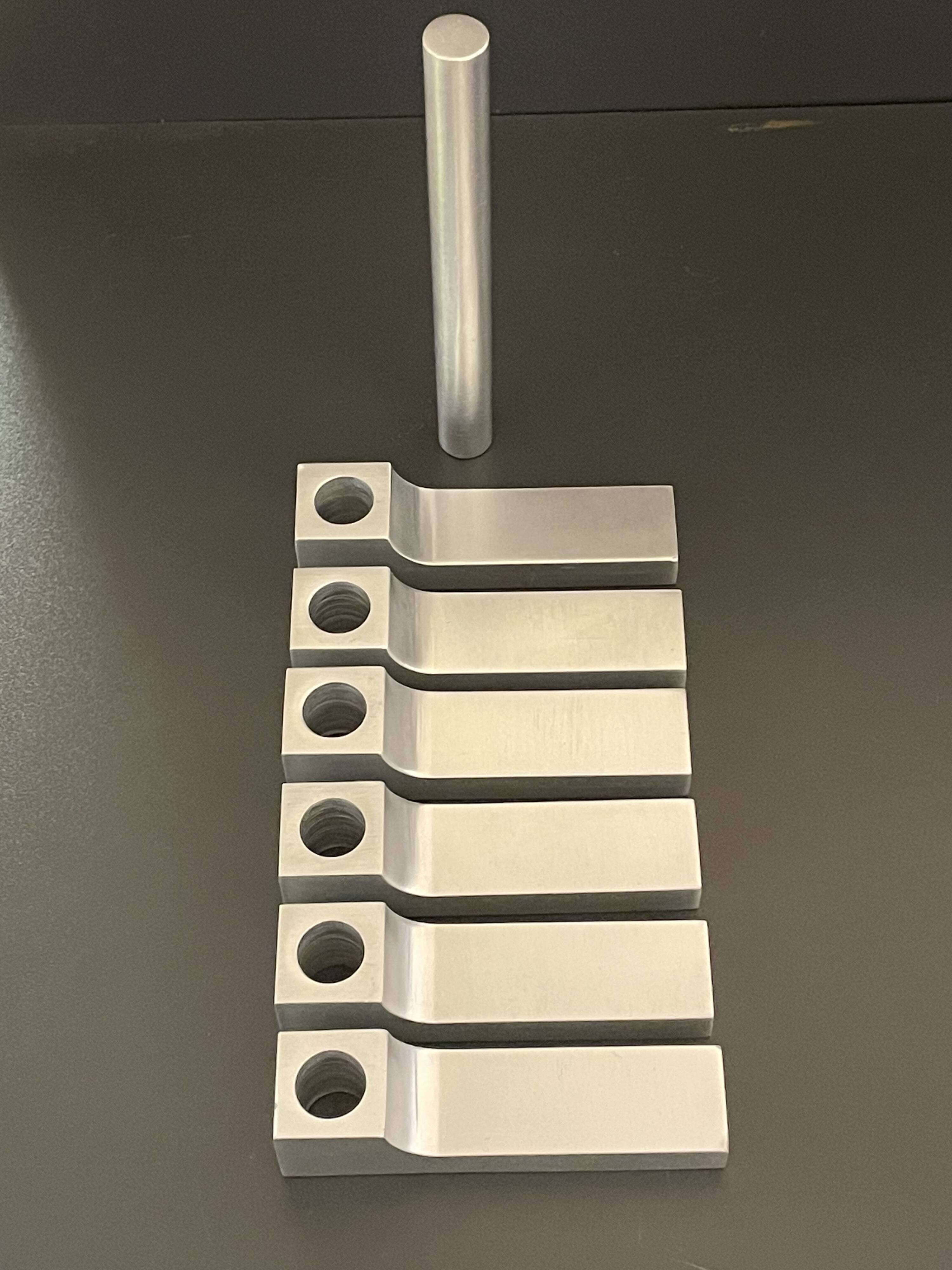 6 vintage Pierre Vandel knife rests for Pierre Cardin