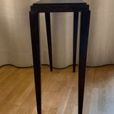 Side table oak, raw slate of cleavage