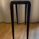 Side table oak, raw slate of cleavage