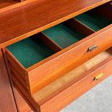 Vintage bookcase - wall cabinet teak Peter Løvig