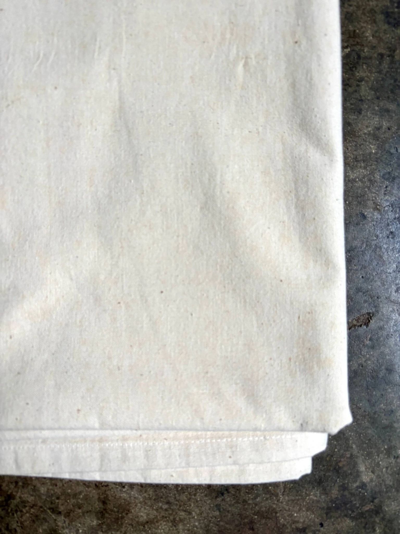 Drap en métis beige n°4 ☐ 240 x 320 cm