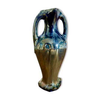 Vase handles Rambervillers A. Cyterstone flamed metal sandstone