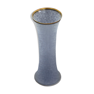 Vase feuille d'or