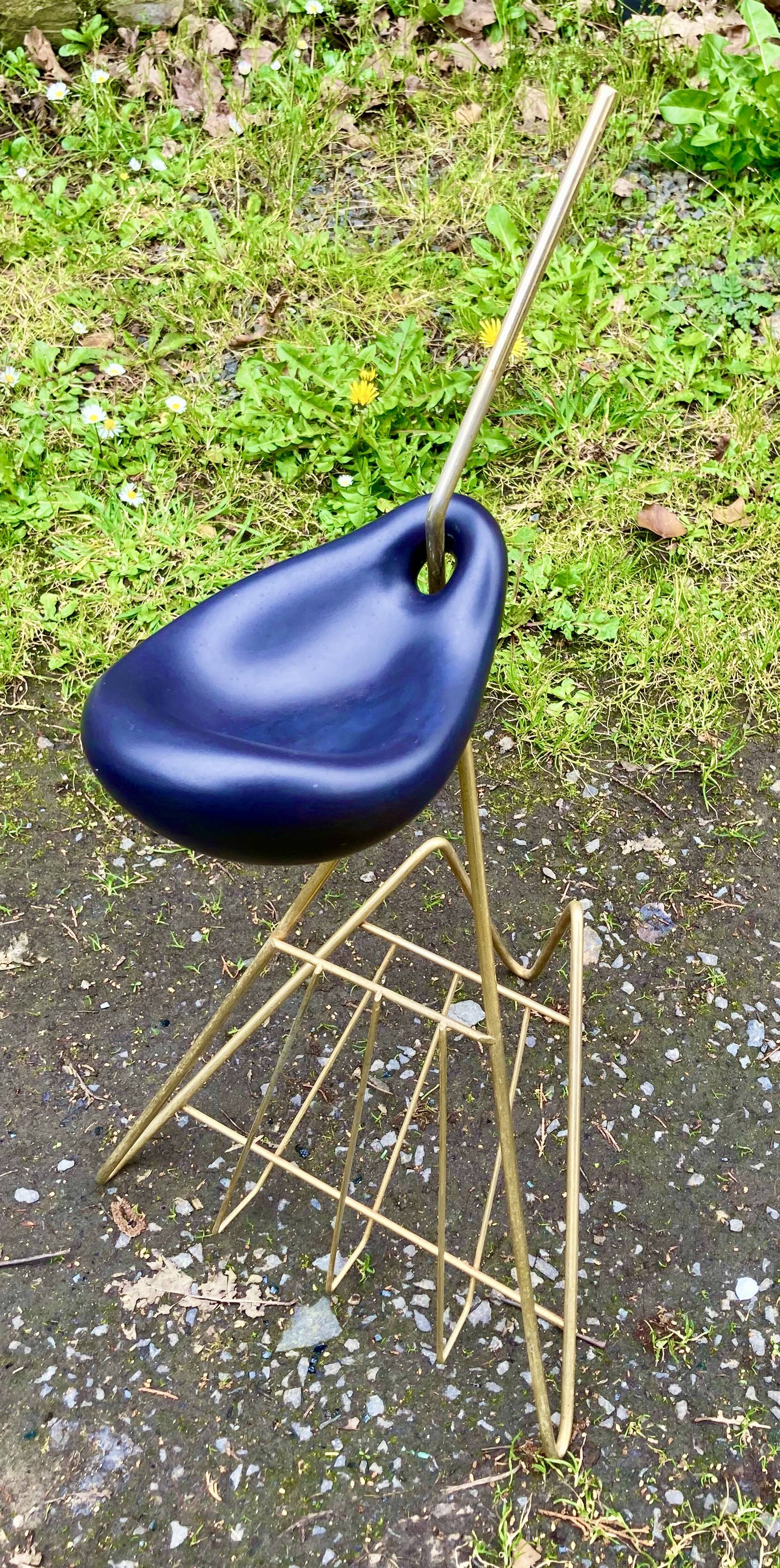 Jouve - ASHTRAY NEWSPAPER HOLDER Georges JOUVE for Marcel ASSELBUR