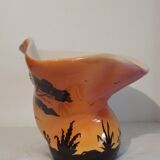 Vase signed Lamarche