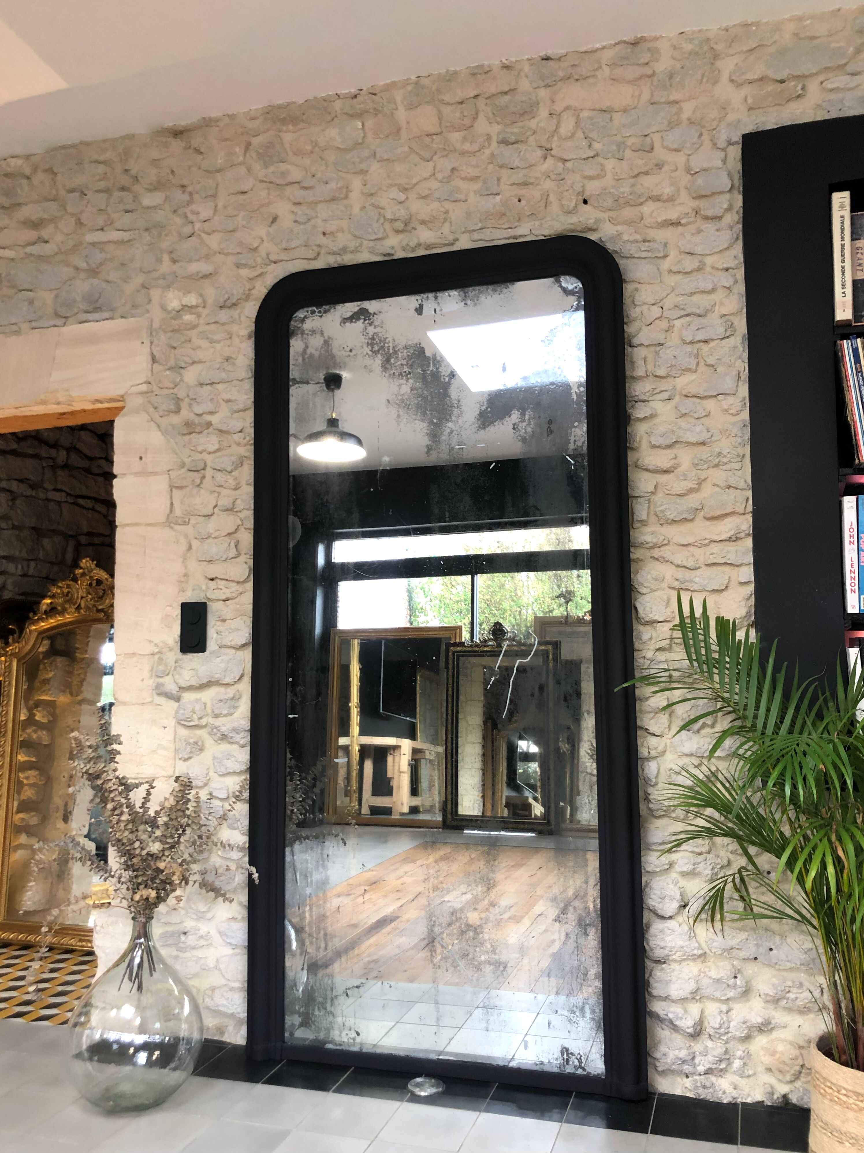 Old Louis Philippe mirror 229cm/111xm