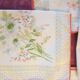 Set of 6 square table napkins