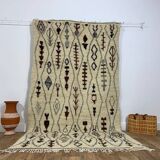Handmade Moroccan Berber rug 254 X 144 CM