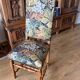 8 chairs and 1 Louis XIII style armchair handmade.