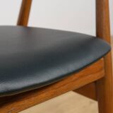 Mid century Teak Dining Chairs Model GM11 by Svend Åge Eriksen for Glostrup, 1950s, Set of 6