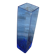 Vase vintage en verre bleu