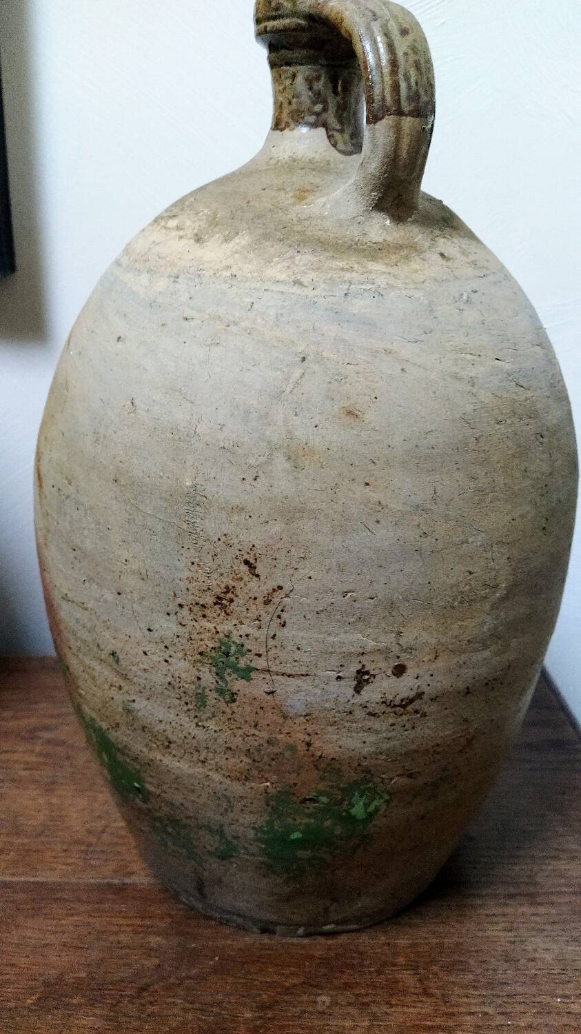 XIXth century sandstone jar jug