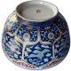 Grand bol japonais en porcelaine – style Imari – peint à la main – phénix e