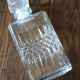 Carafe à whisky en verre, années 80