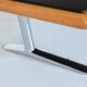 Warren Platner writing desk leather and oak Knoll United States 1970