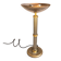 Rhoum JRL table lamp in gold and silver metal – Fluted column, made in France
