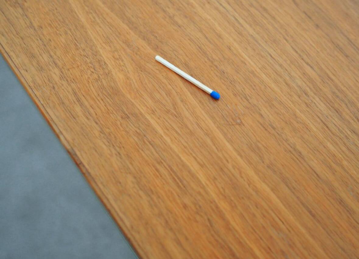 Vintage teak and beech coffee table, Danish design.