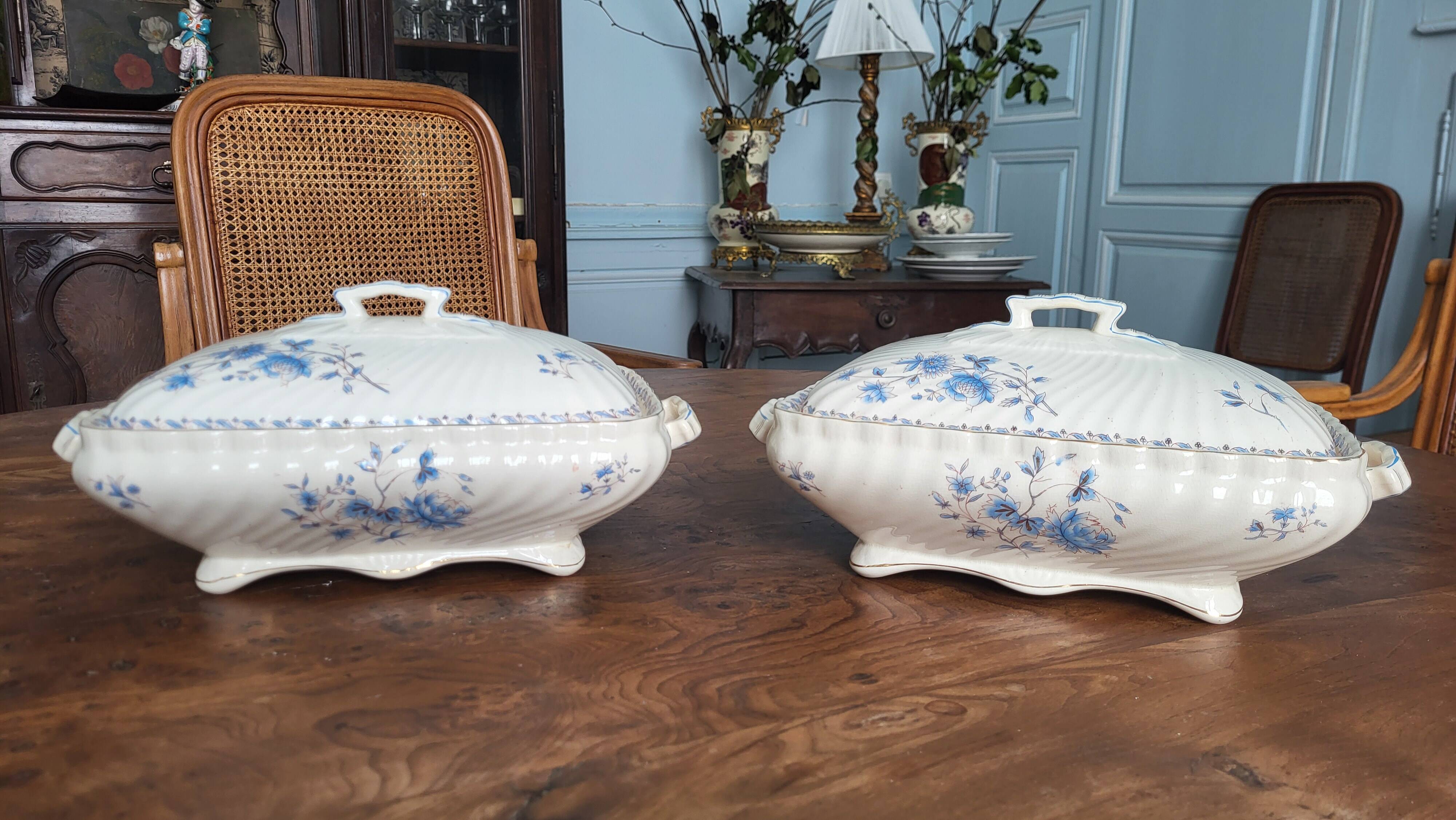 Petrus Regout 19th century dinner service 115 pieces