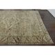 1970s Vintage Persian Handmade Wool Cotton Orange Area Rug 252x311