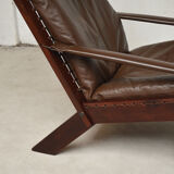 Westnofa armchair and ottoman, Norway 1960