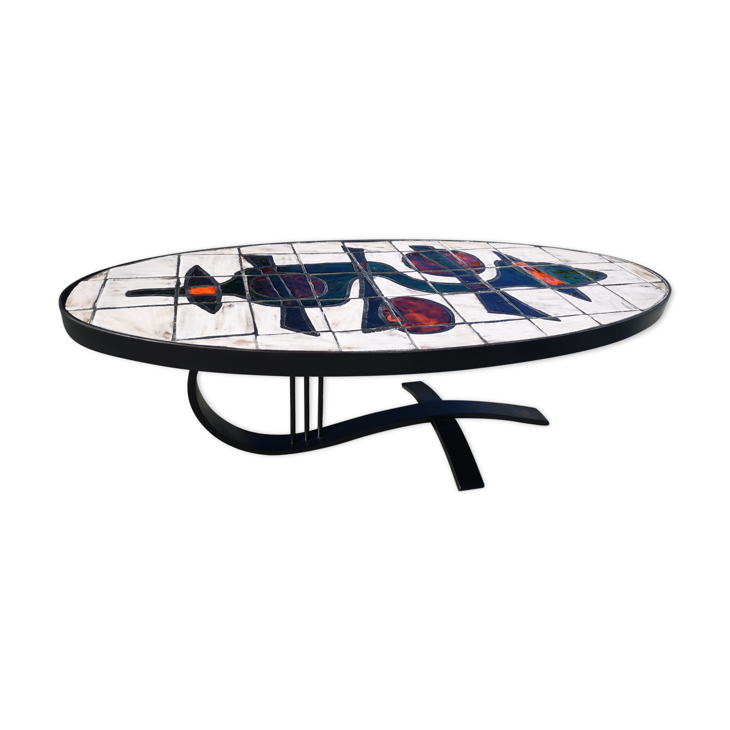 Ceramic coffee table