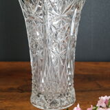 Bohemian crystal vase