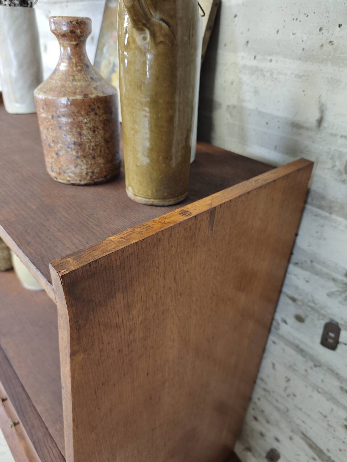 Vintage low shelves / bookcase