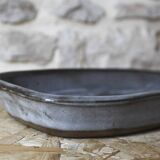 Glazed ceramic serving dish
