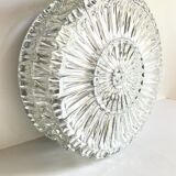 Semi-crystal ceiling lamp design german vintage