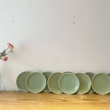 Service of 10 Rössler dessert plates