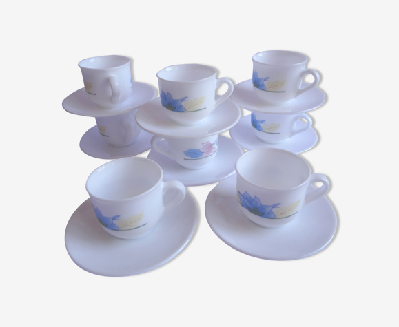 8 tasses à expresso Arcopal